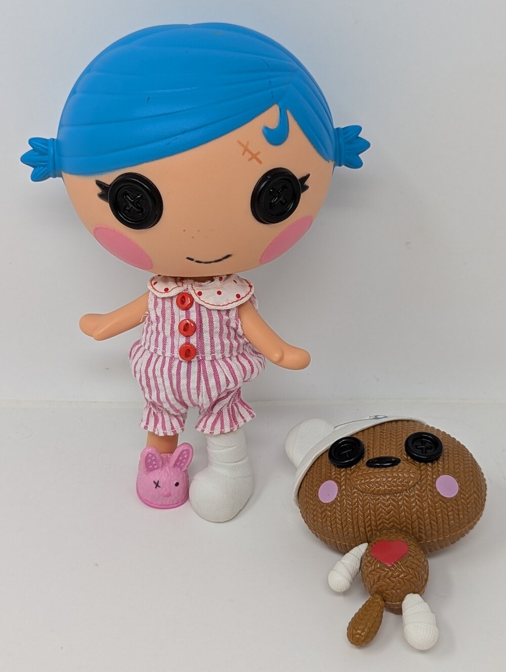 Lalaloopsy Doll Littles Stumbles Bumps 'n' Bruises Teddy Bear Cast